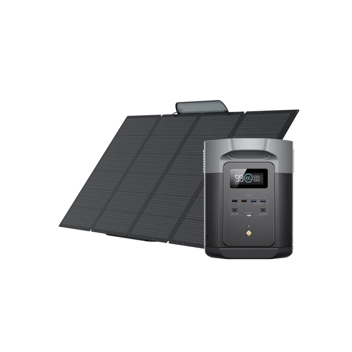 EcoFlow DELTA 2 Max Solar Generator（PV400W）