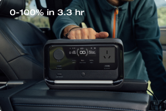 4 charging options, safely charge 0-100% in 1 hr