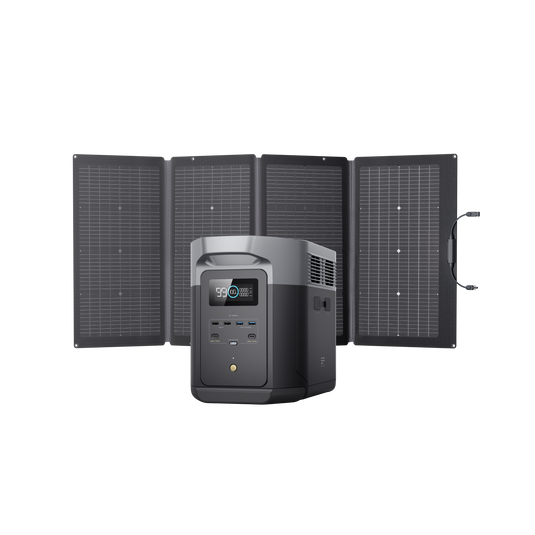 EcoFlow DELTA 2 Max (1900) Solar Generator (PV220W)
