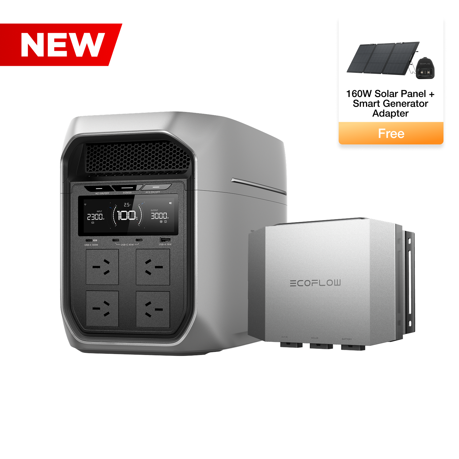 Load image into Gallery viewer, EcoFlow DELTA 3 Max Plus Portable Power Station