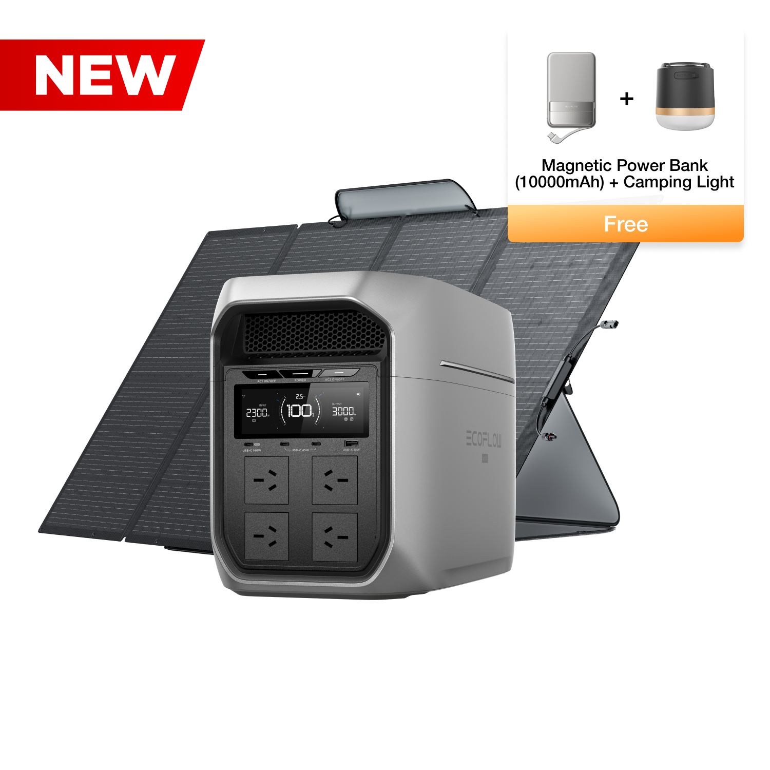 Load image into Gallery viewer, EcoFlow DELTA 3 Max Plus Portable Power Station