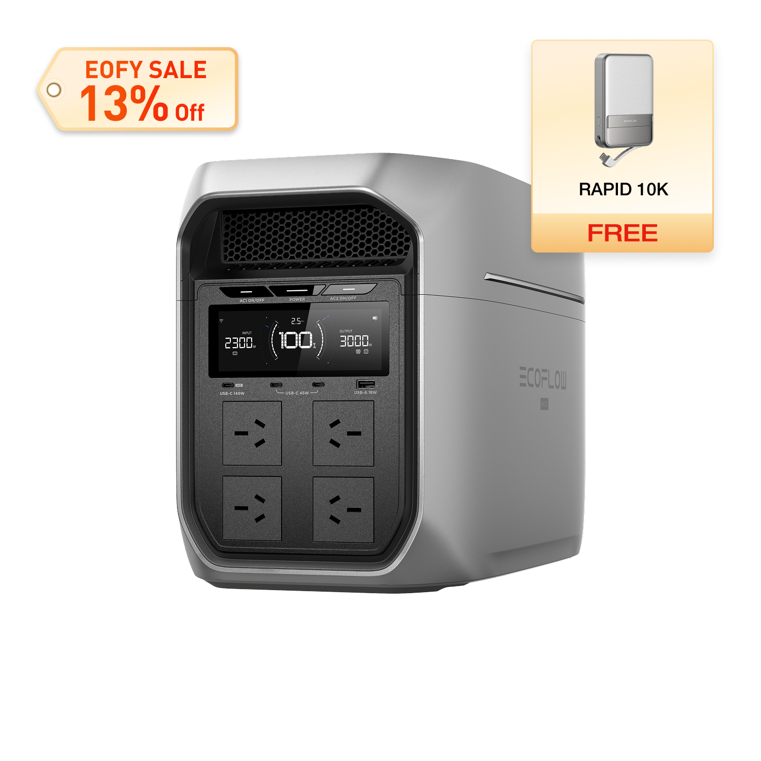 Load image into Gallery viewer, EcoFlow DELTA 3 Max Plus Portable Power Station
