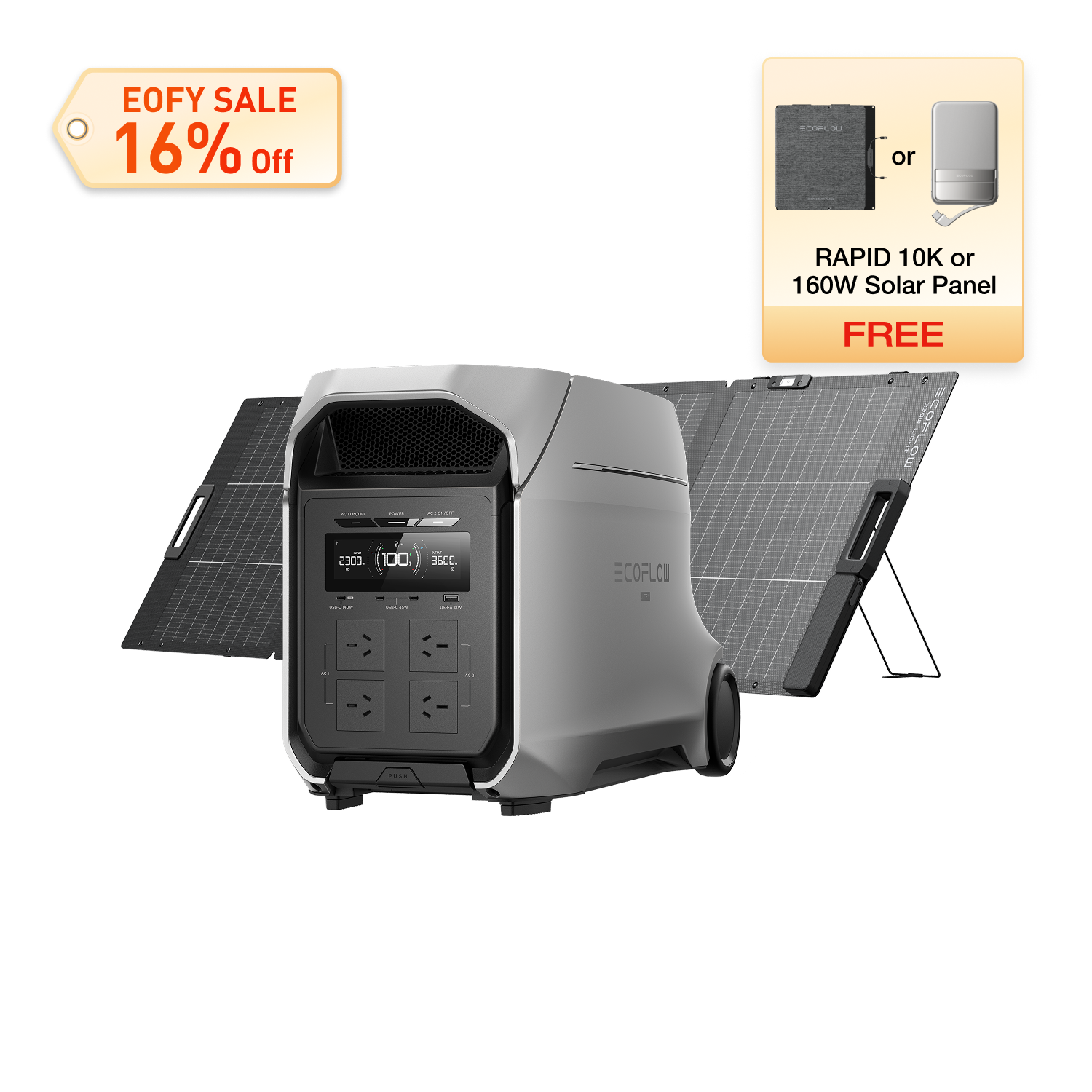 Load image into Gallery viewer, EcoFlow DELTA 3 Ultra Plus Portable Power Station