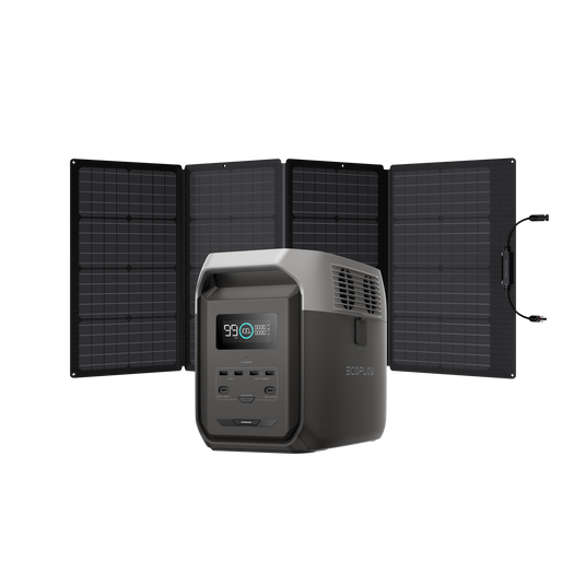 EcoFlow DELTA 3 (1500) Solar Generator (PV160W)