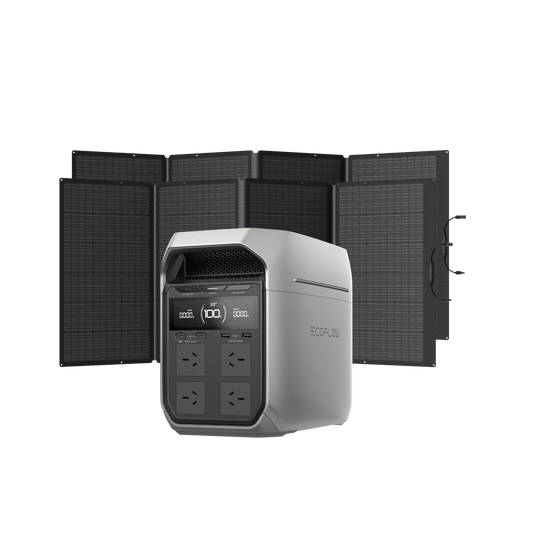 EcoFlow DELTA 3 Plus Solar Generator (PV400W)