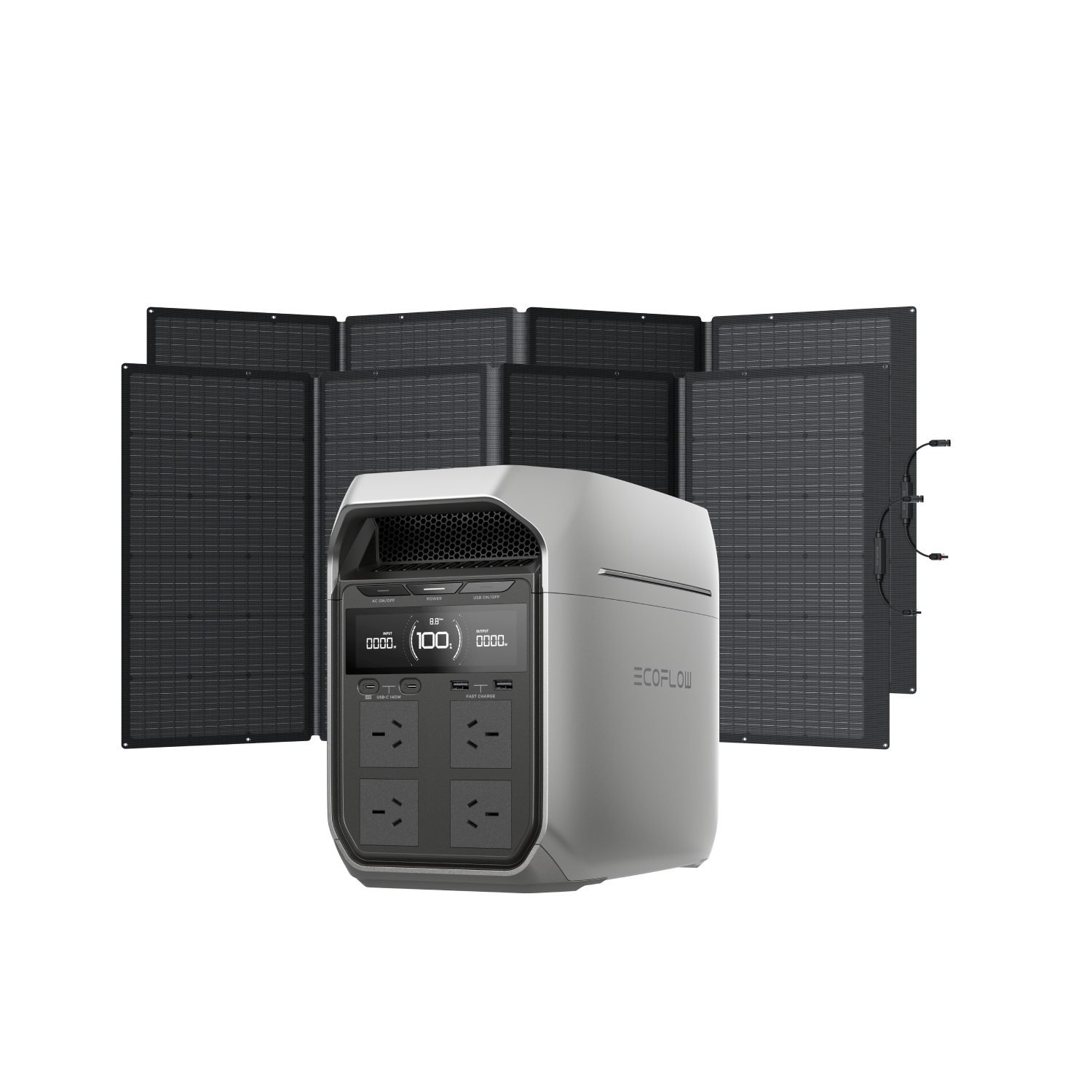 Load image into Gallery viewer, EcoFlow DELTA 3 Plus Solar Generator (PV400W)