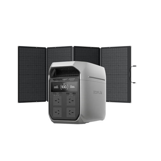 EcoFlow DELTA 3 Plus Solar Generator (PV400W)