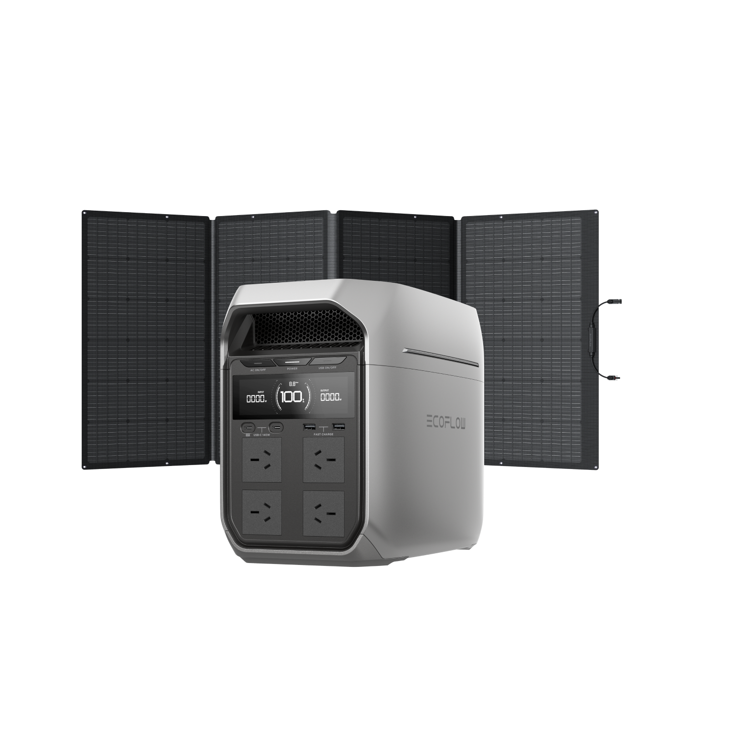 Load image into Gallery viewer, EcoFlow DELTA 3 Plus Solar Generator (PV400W)