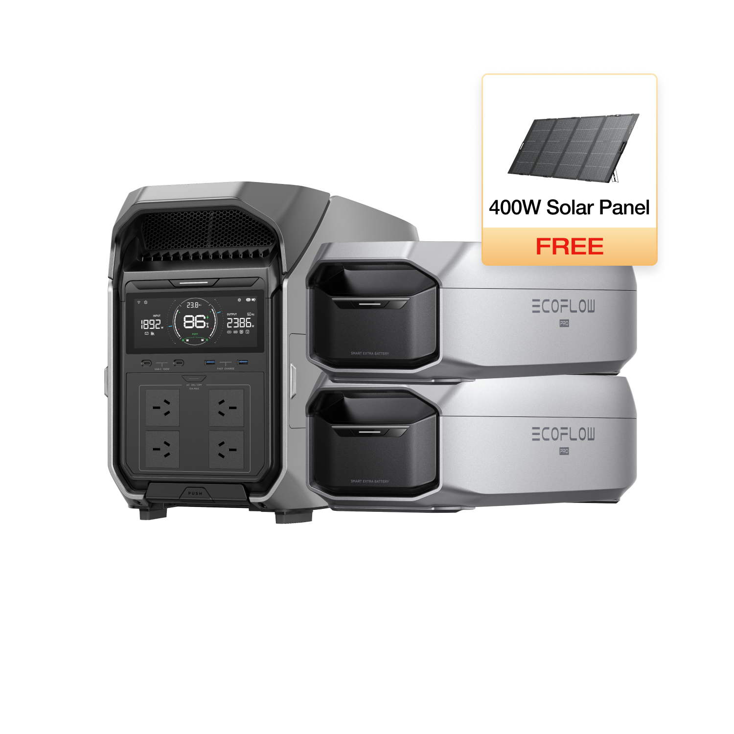Load image into Gallery viewer, EcoFlow DELTA Pro 3 Portable Power Station