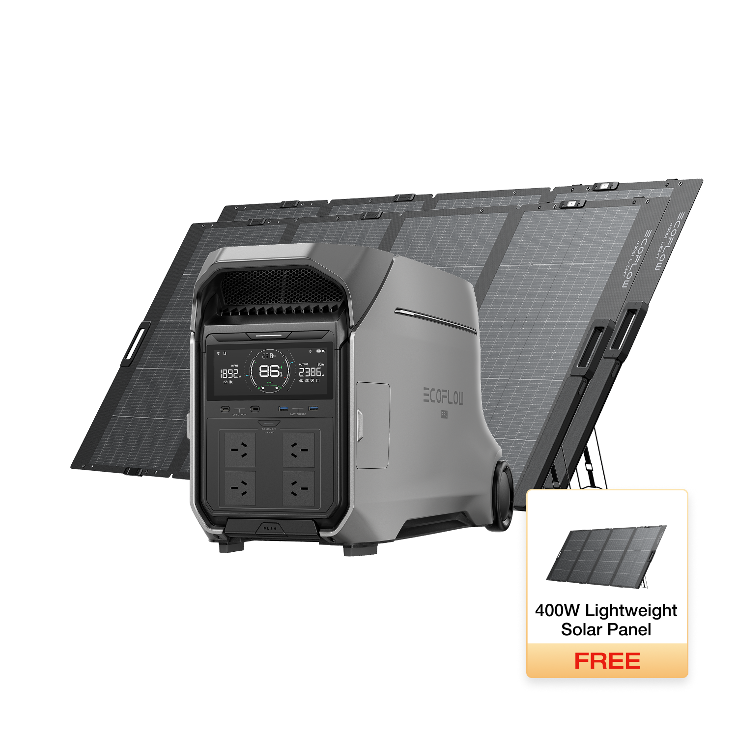 Load image into Gallery viewer, EcoFlow DELTA Pro 3 Portable Power Station