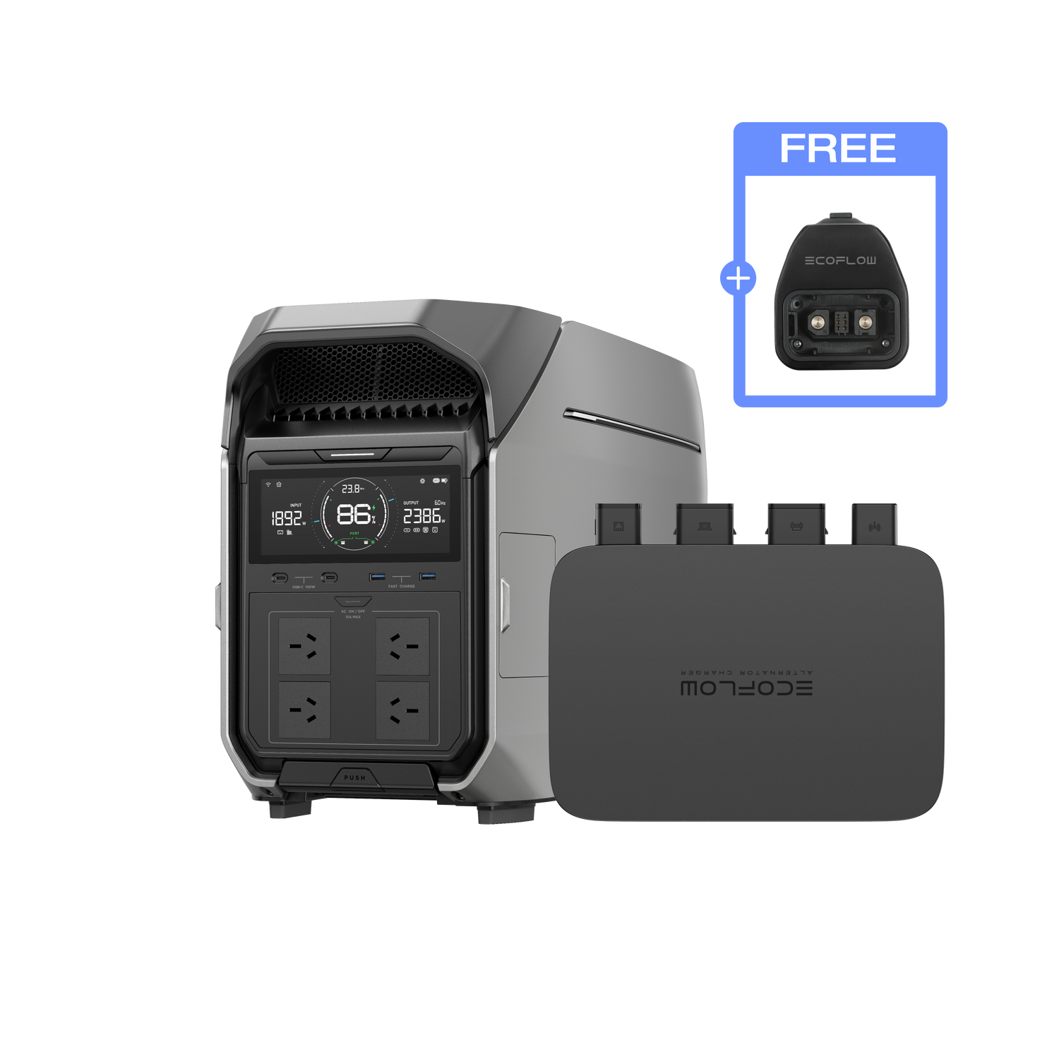 Load image into Gallery viewer, EcoFlow DELTA Pro 3 Portable Power Station