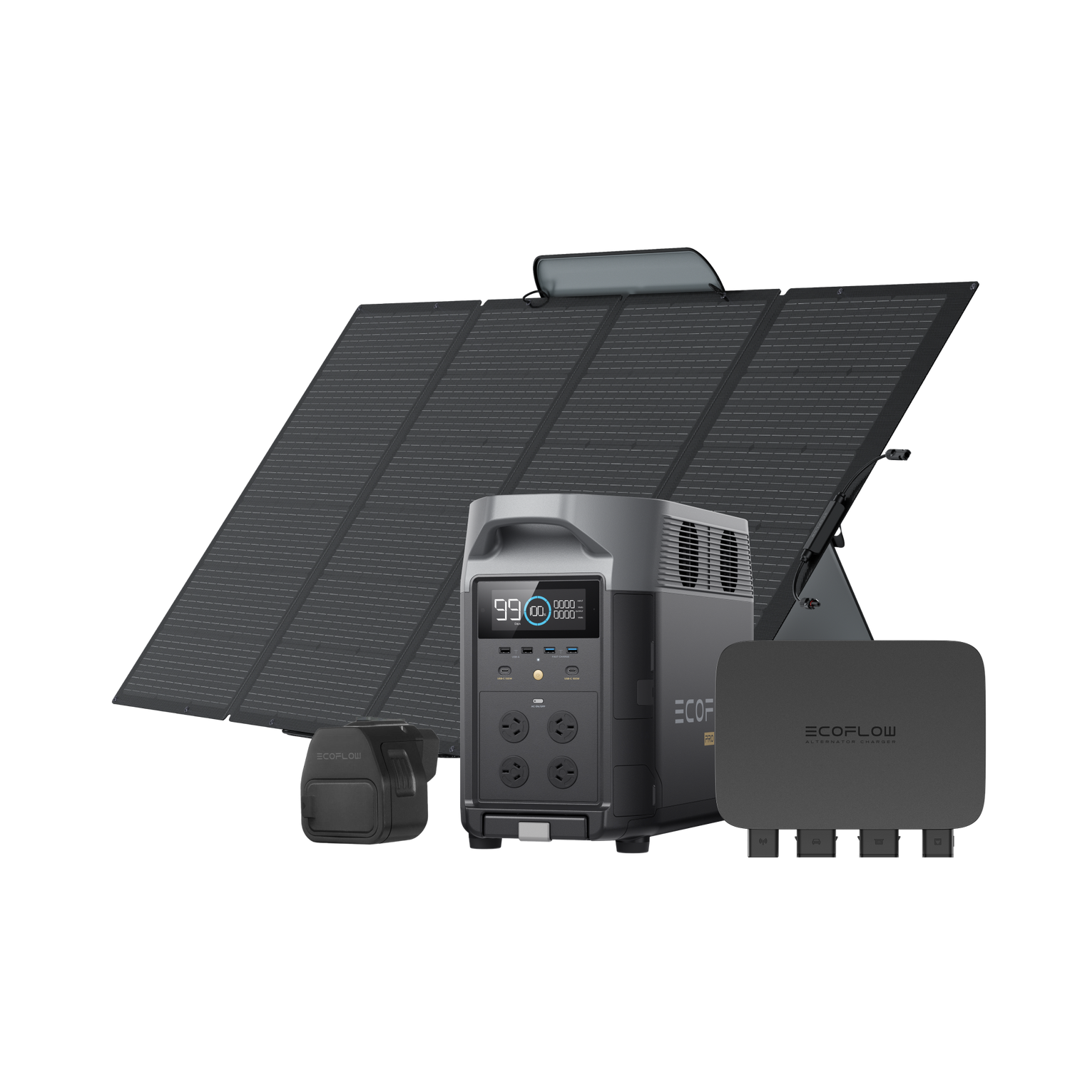 Load image into Gallery viewer, EcoFlow DELTA Pro + 800W Alternator Charger