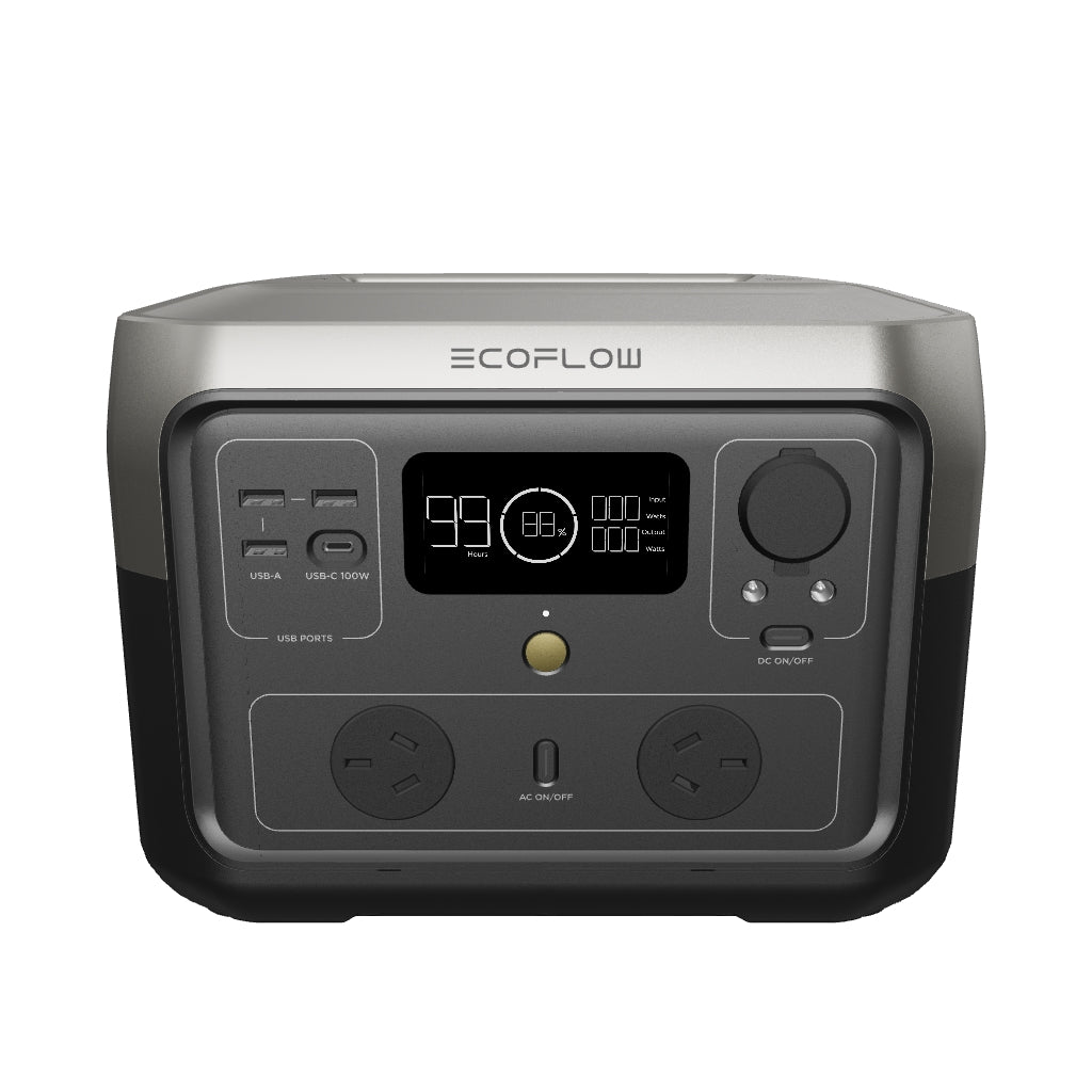 Load 3D model into Gallery viewer, EcoFlow RIVER 2 Max Portable Power Station
