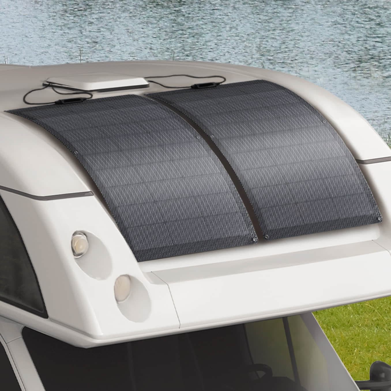 Load image into Gallery viewer, EcoFlow 100W Flexible Solar Panel
