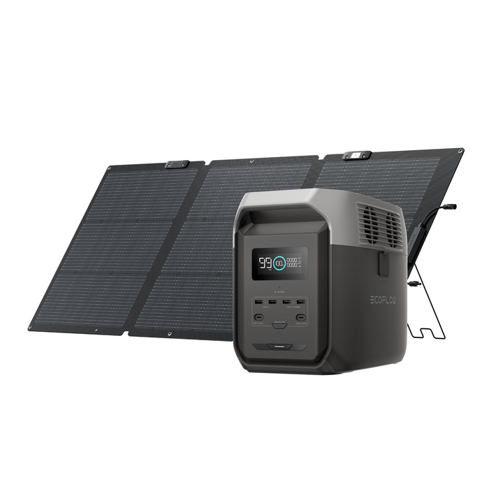 EcoFlow DELTA 3 (1500) Solar Generator(PV 160w)