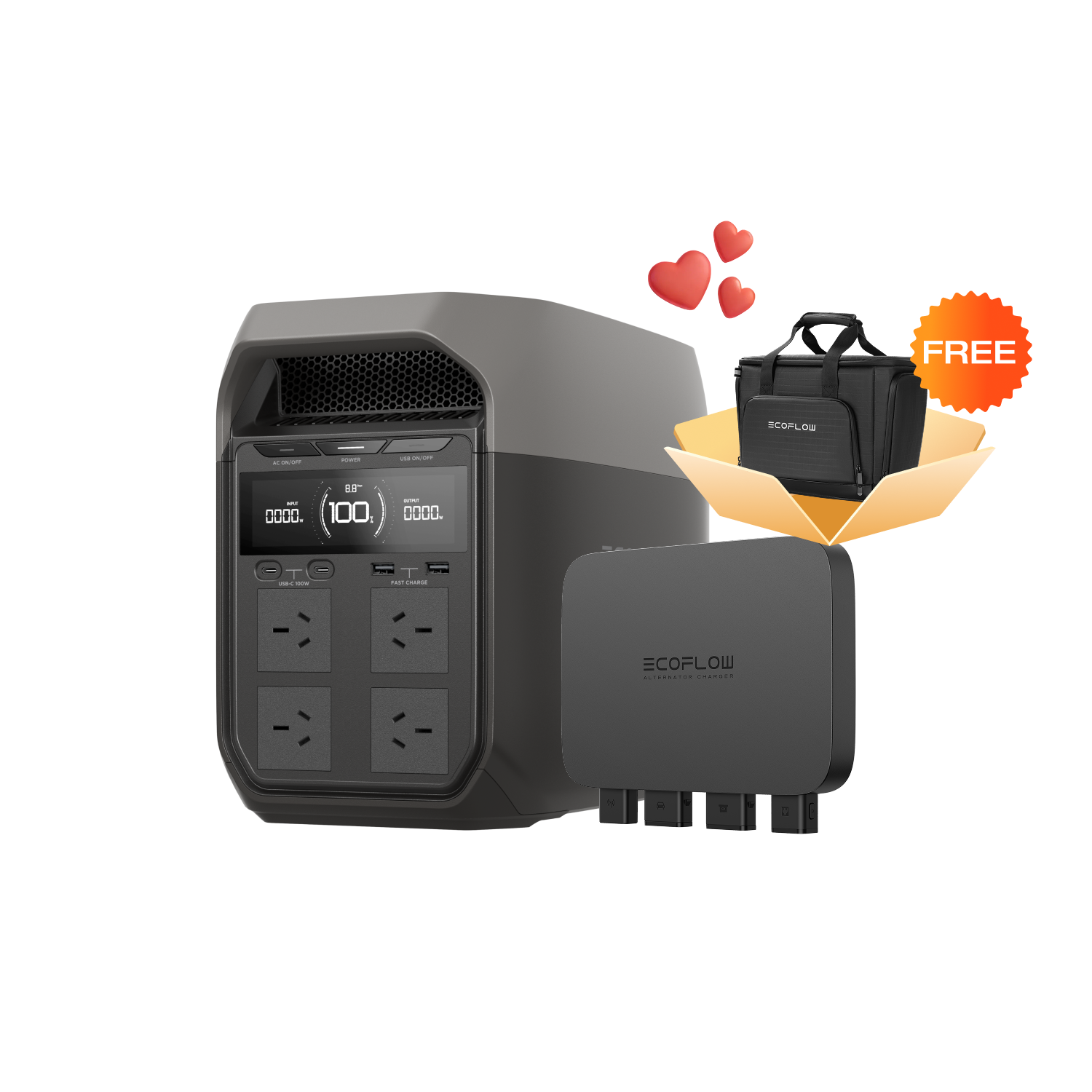 Load image into Gallery viewer, EcoFlow 800W Alternator Charger
