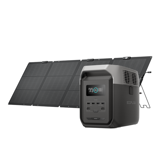 EcoFlow DELTA 3 (1500) Solar Generator (Bi-facial PV220W)