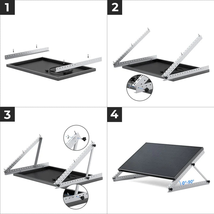 Load image into Gallery viewer, EcoFlow 28&quot;Tilt Mount Bracket
