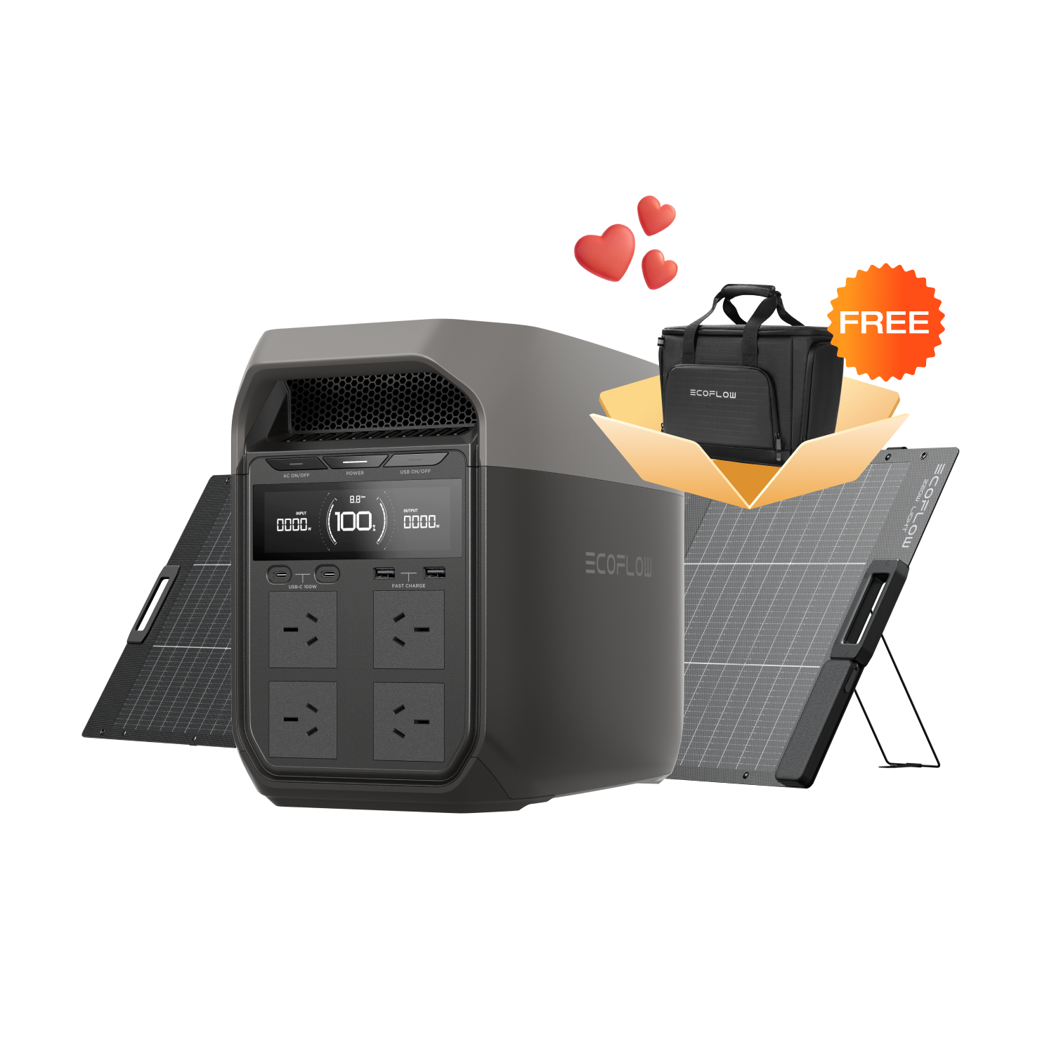 Load image into Gallery viewer, EcoFlow DELTA 3 Portable Power Station
