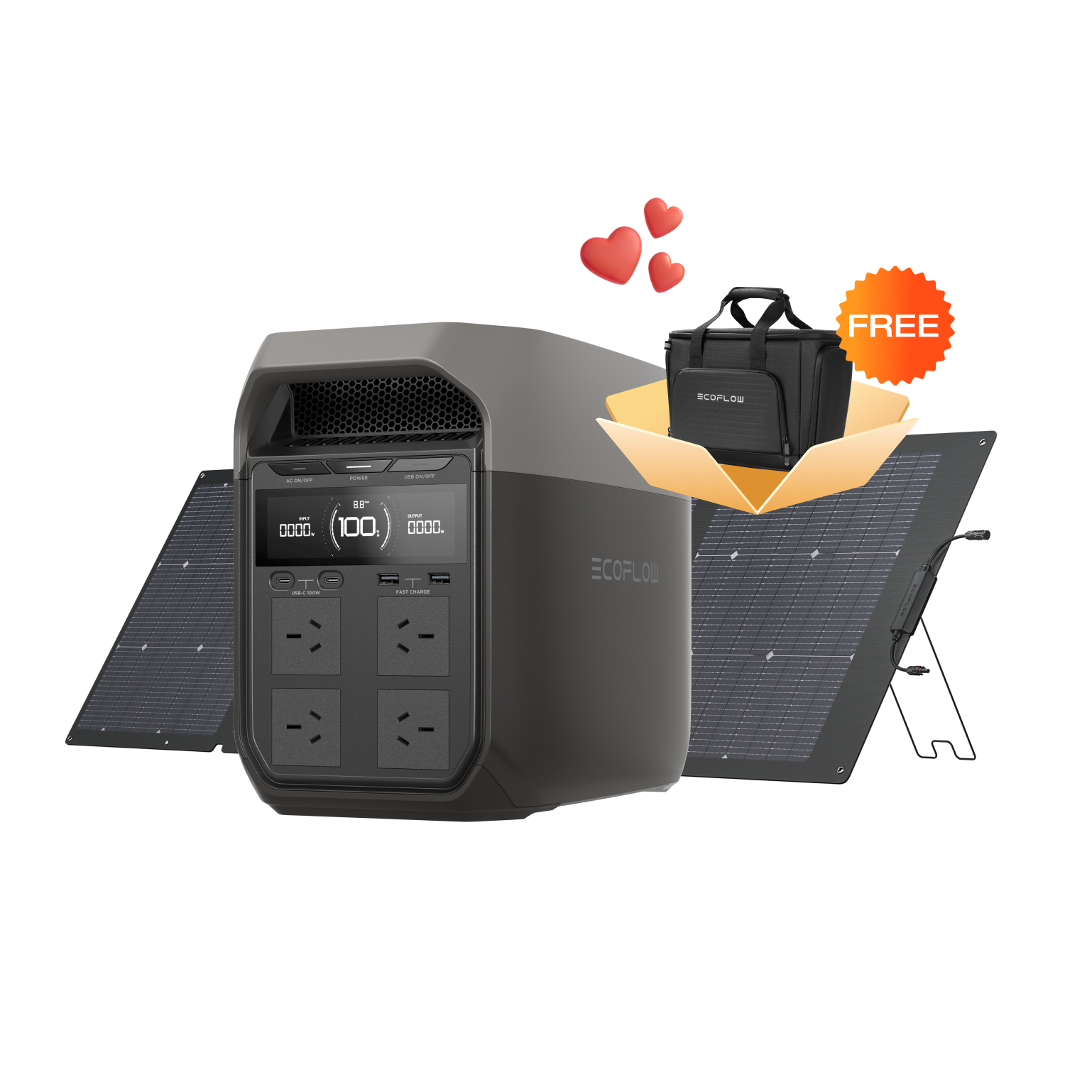 Load image into Gallery viewer, EcoFlow DELTA 3 Portable Power Station
