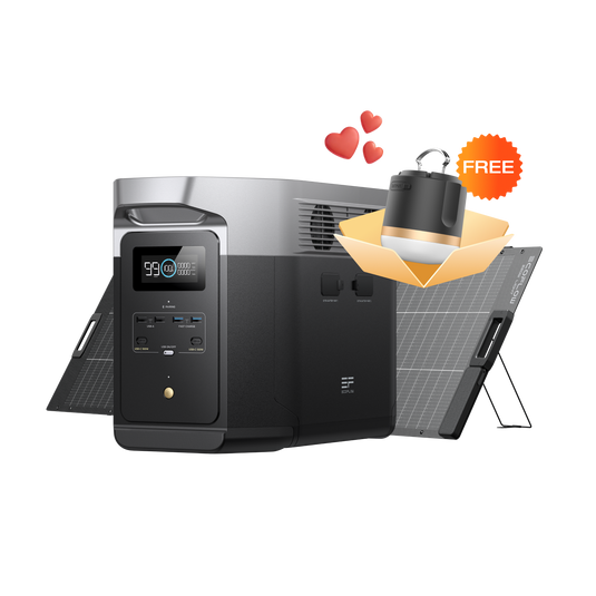 EcoFlow DELTA 2 Max (1900) Solar Generator (PV220W)