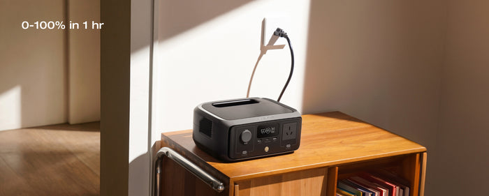 EcoFlow RIVER 3 Plus AC wall charging