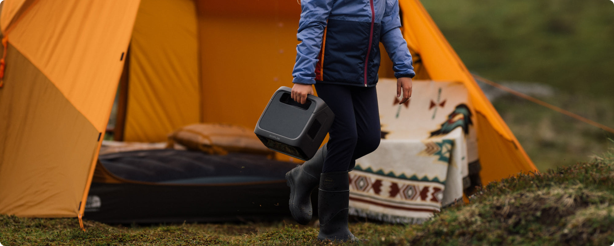 EcoFlow RIVER 3 Plus compact and lightweight portable design