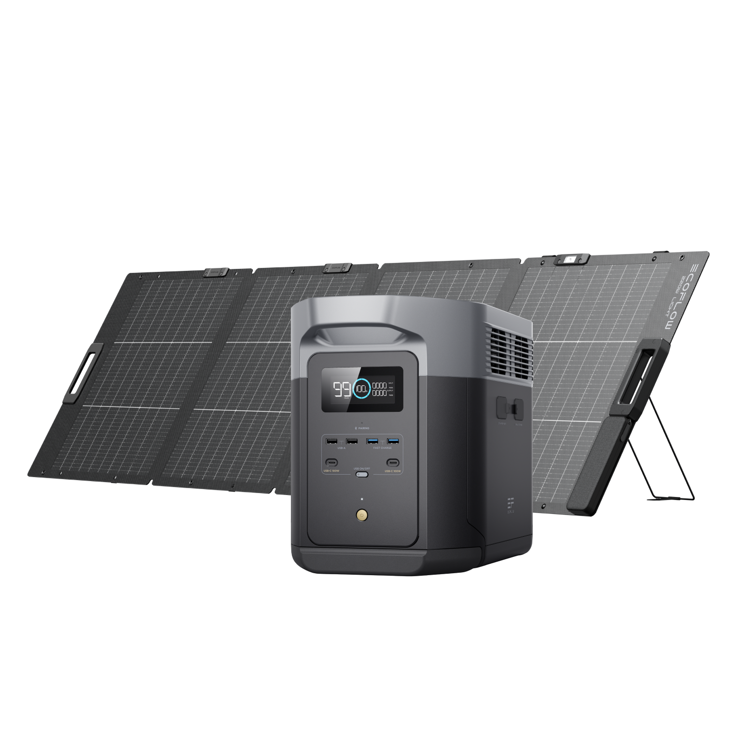 Load image into Gallery viewer, EcoFlow DELTA 2 Max (1900) Solar Generator (PV220W)
