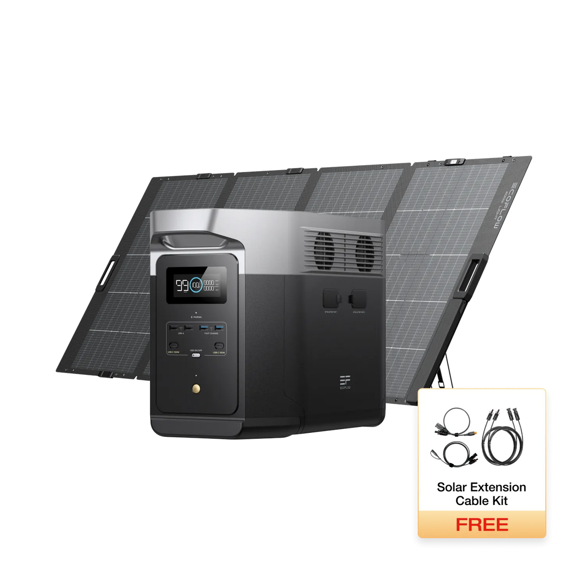 EcoFlow DELTA 2 Max (Solar Generator PV400W)