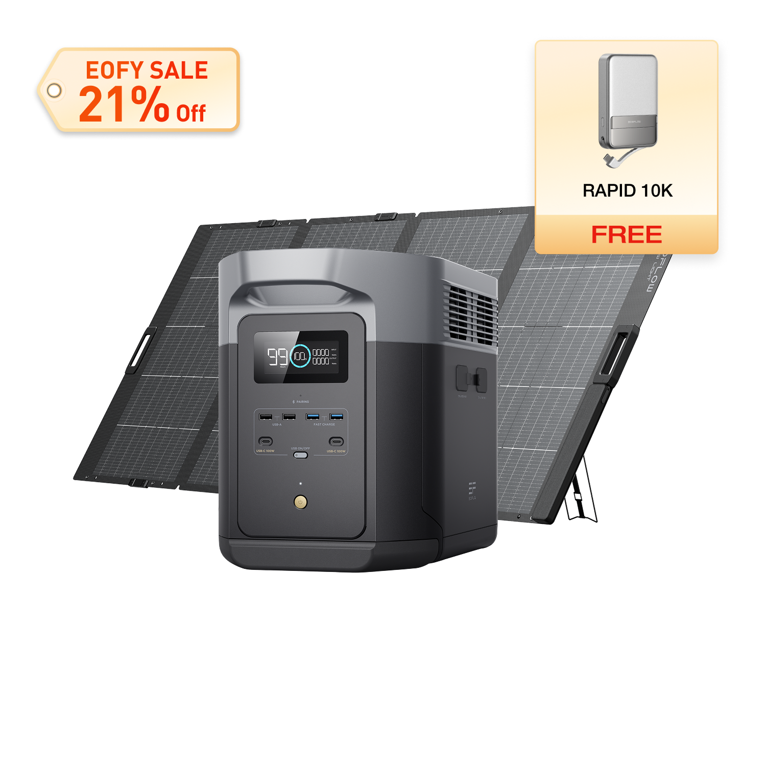 Load image into Gallery viewer, EcoFlow DELTA 2 Max Portable Power Station
