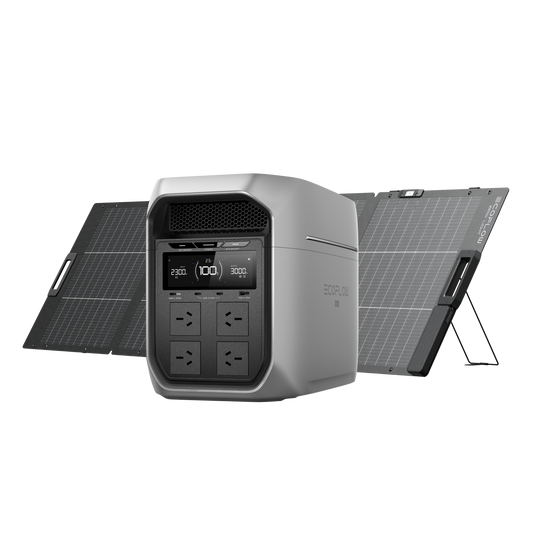 EcoFlow DELTA 3 Max Plus Solar Generator (PV220W)