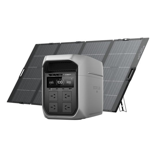 EcoFlow DELTA 3 Max Plus Solar Generator (PV400W)