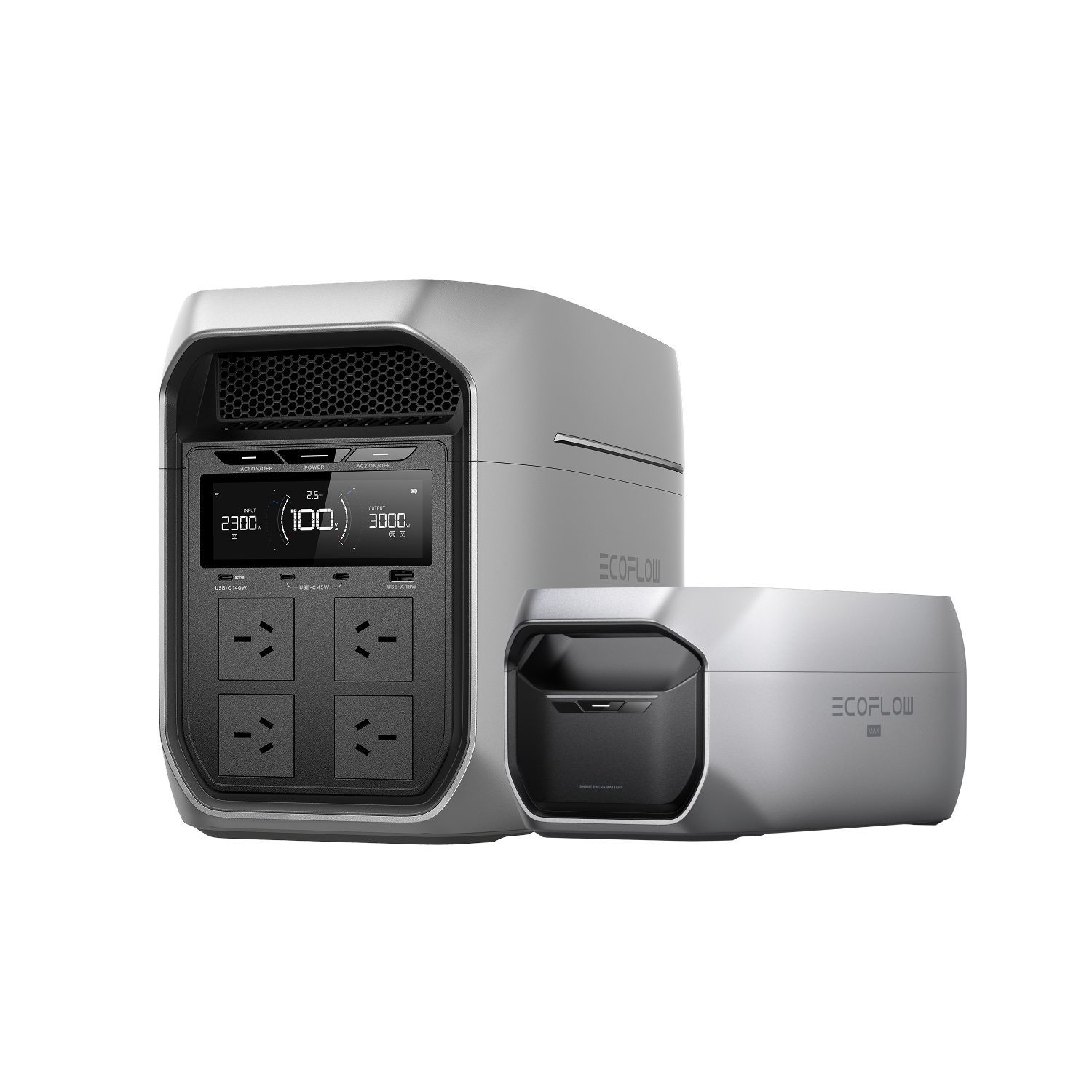 EcoFlow DELTA 3 Max Plus + Extra Battery