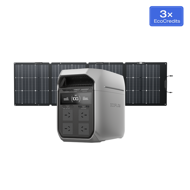 Load image into Gallery viewer, EcoFlow DELTA 3 Plus Solar Generator (PV 220W)
