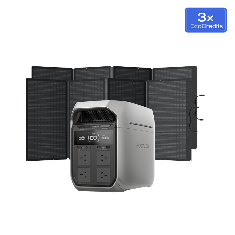 Load image into Gallery viewer, EcoFlow DELTA 3 Plus Solar Generator (PV 400W)
