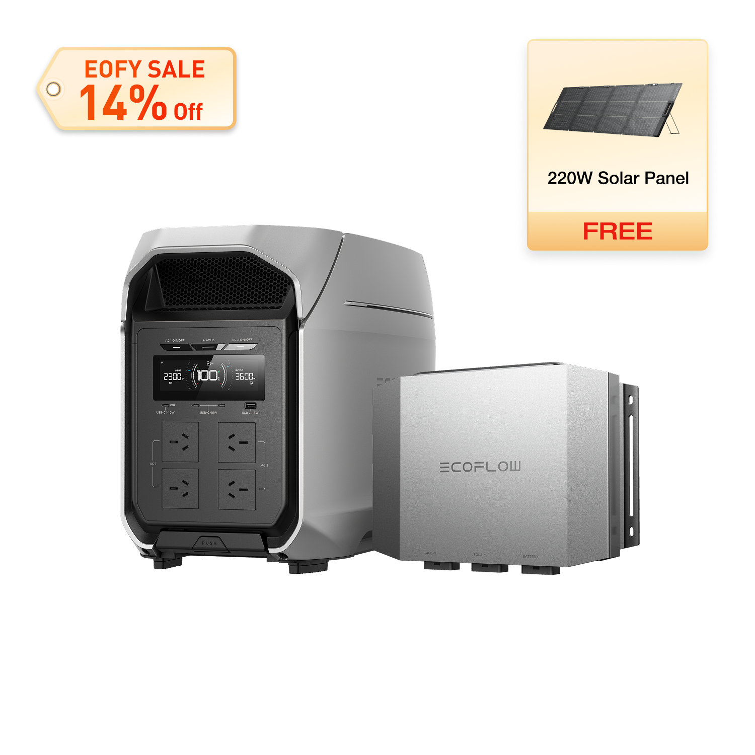 Load image into Gallery viewer, EcoFlow DELTA 3 Ultra Plus Portable Power Station
