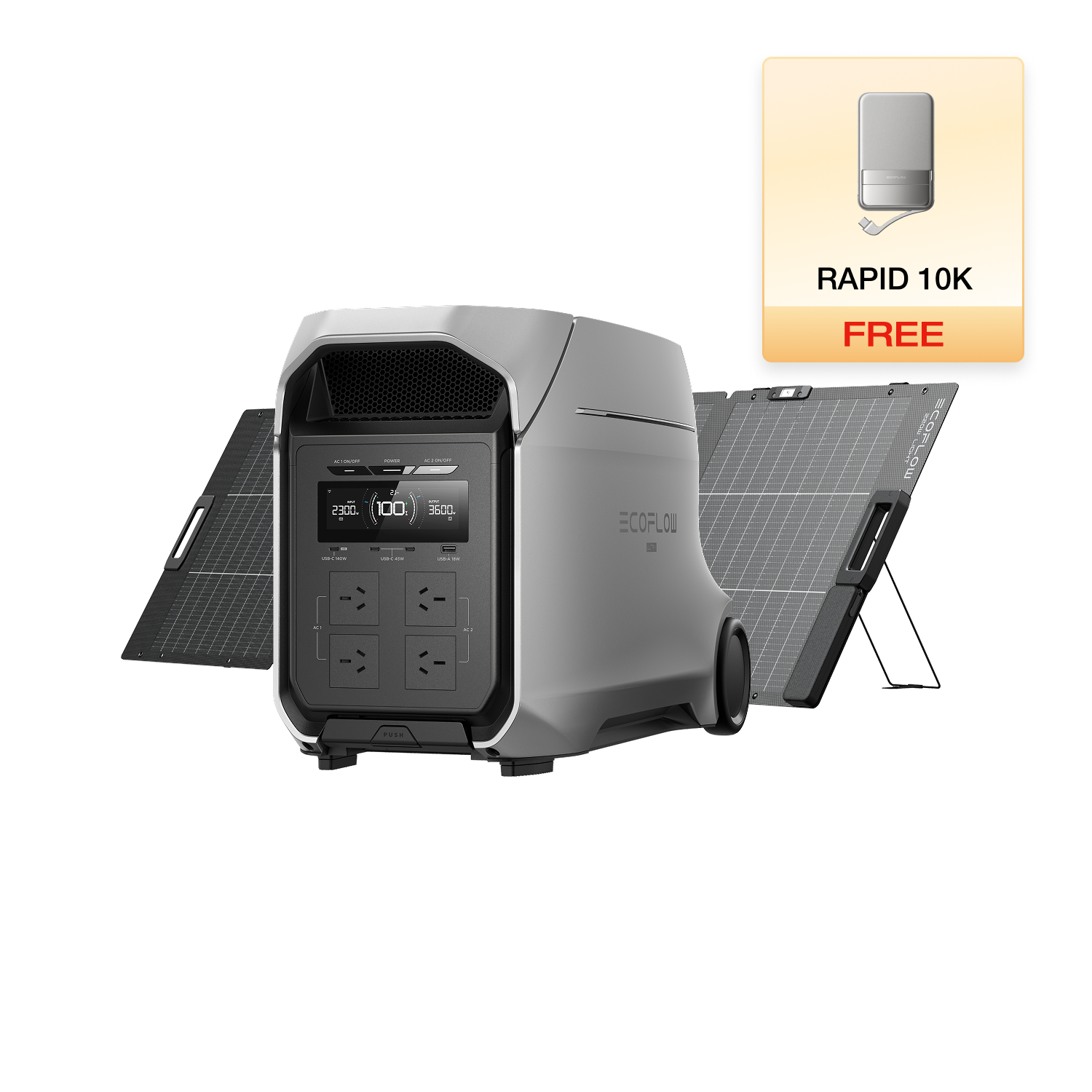 Load image into Gallery viewer, EcoFlow DELTA 3 Ultra Plus Portable Power Station
