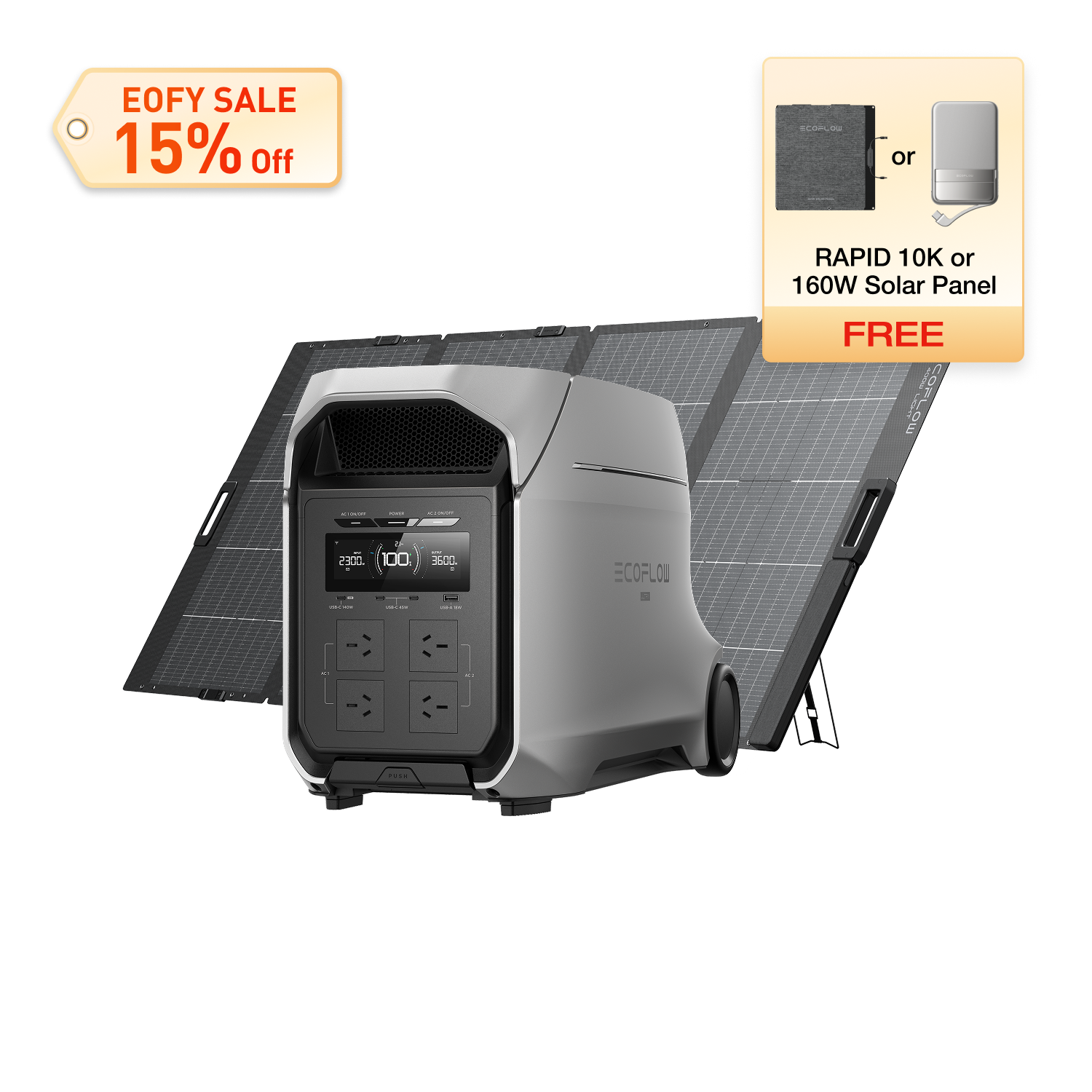 Load image into Gallery viewer, EcoFlow DELTA 3 Ultra Plus Portable Power Station
