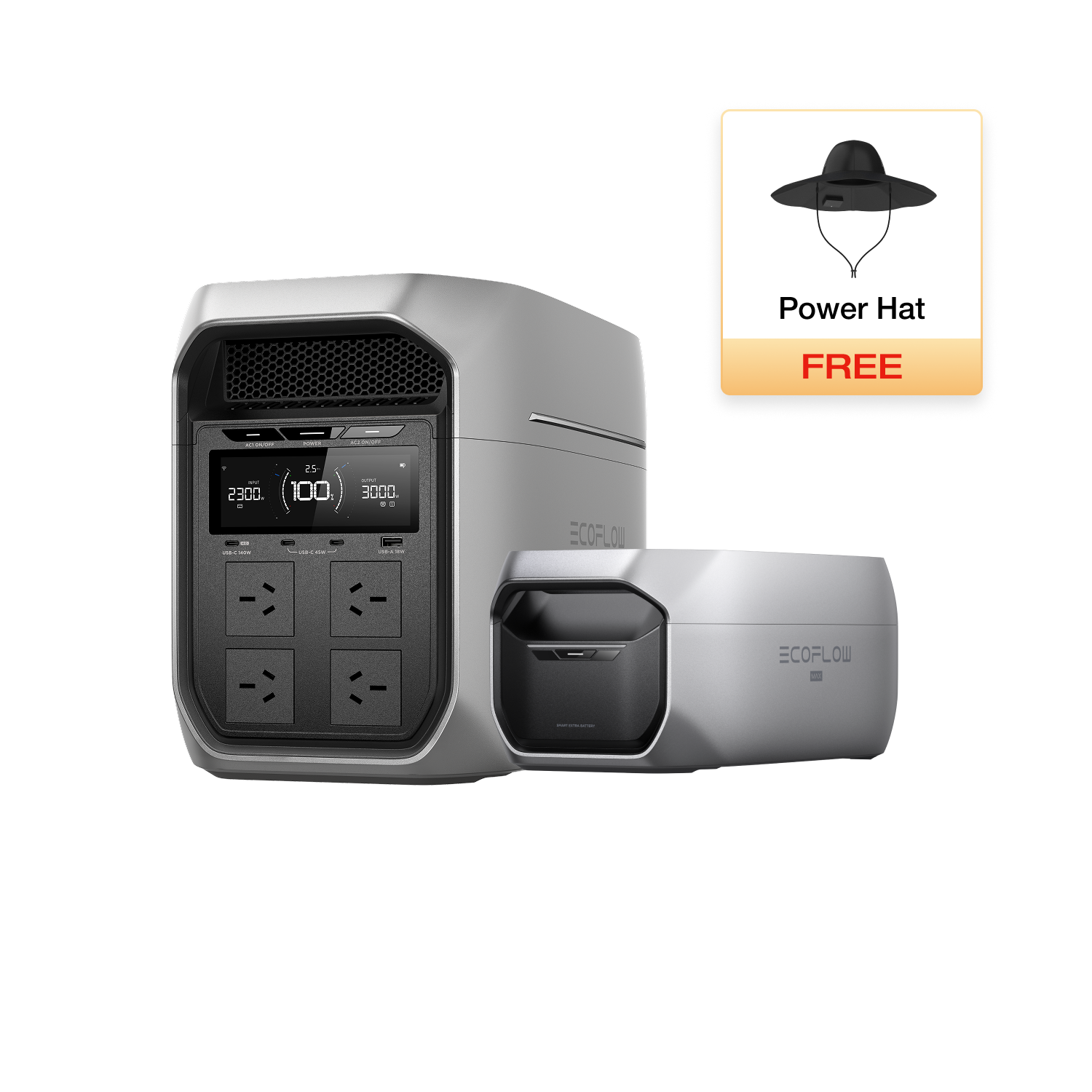 Load image into Gallery viewer, EcoFlow DELTA 3 Max Plus Portable Power Station
