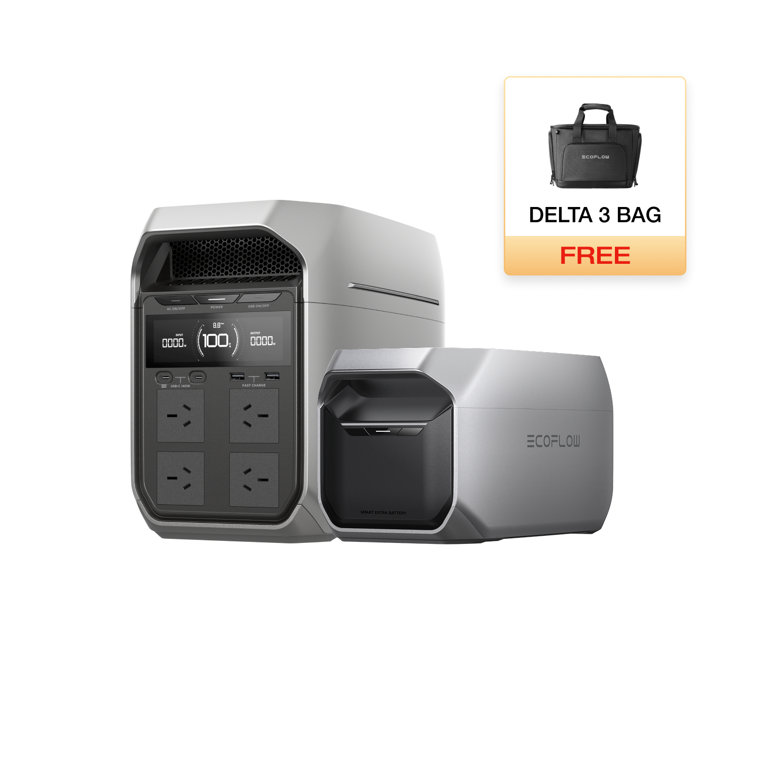 Load image into Gallery viewer, EcoFlow DELTA 3 Plus Portable Power Station
