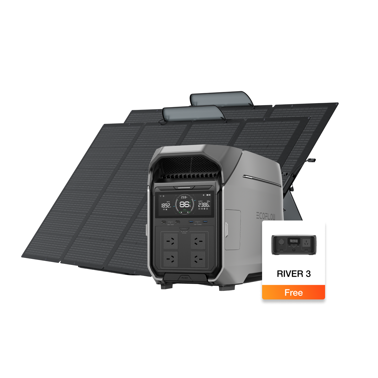 Load image into Gallery viewer, EcoFlow DELTA Pro 3 Portable Power Station
