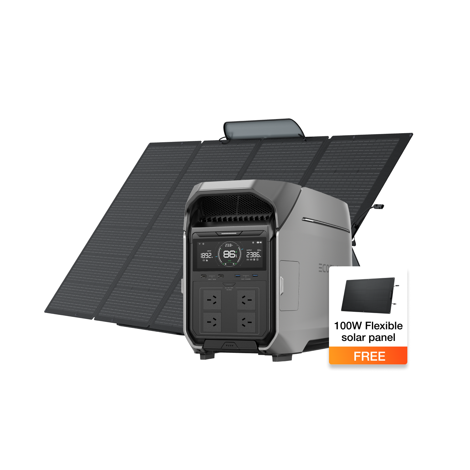 Load image into Gallery viewer, EcoFlow DELTA Pro 3 Portable Power Station
