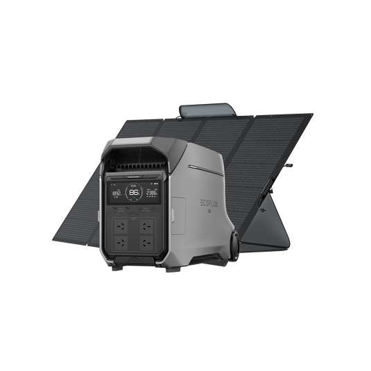 EcoFlow DELTA Pro 3 Solar Generator (PV400W)