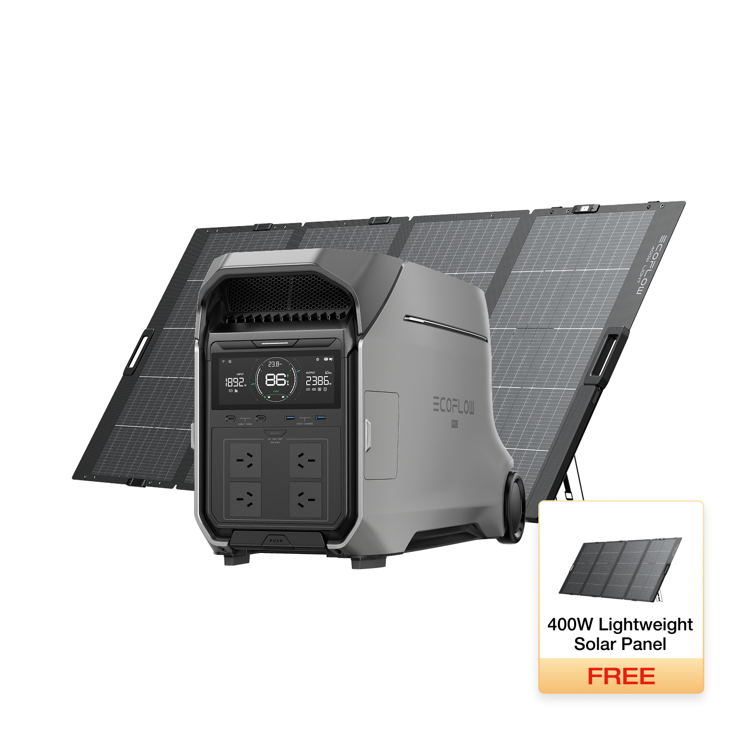Load image into Gallery viewer, EcoFlow DELTA Pro 3 Portable Power Station
