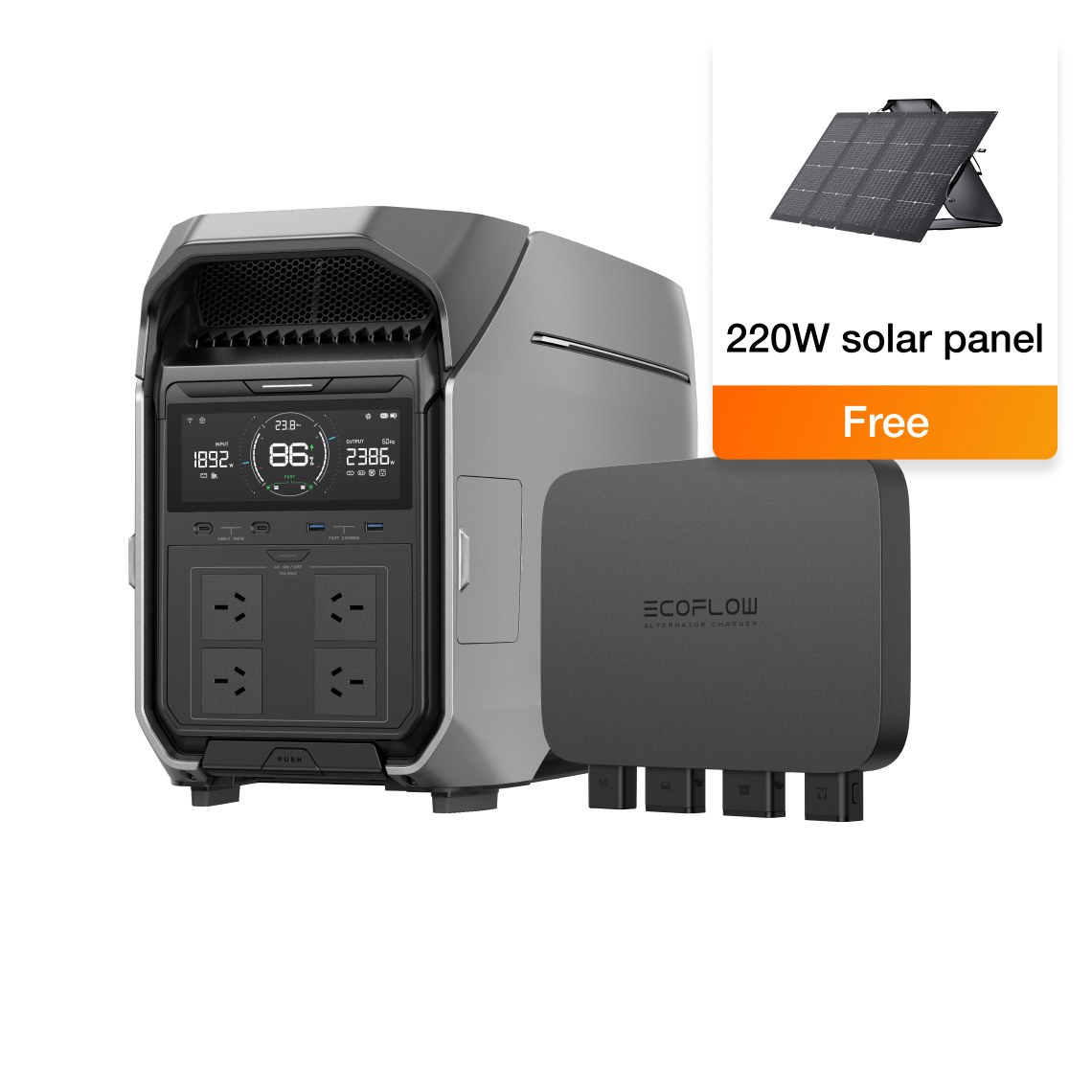 Load image into Gallery viewer, EcoFlow DELTA Pro 3 Portable Power Station
