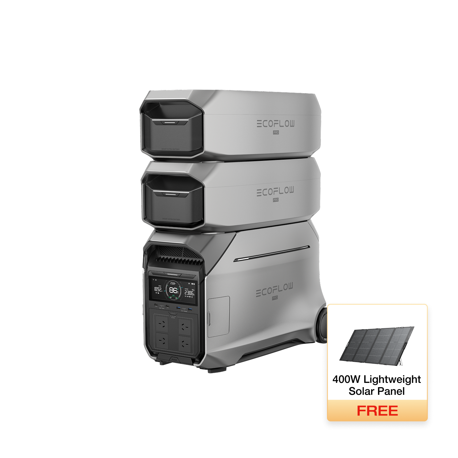 Load image into Gallery viewer, EcoFlow DELTA Pro 3 Portable Power Station
