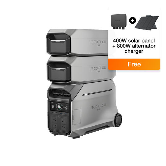 EcoFlow DELTA Pro 3 Portable Power Station + Extra Battery