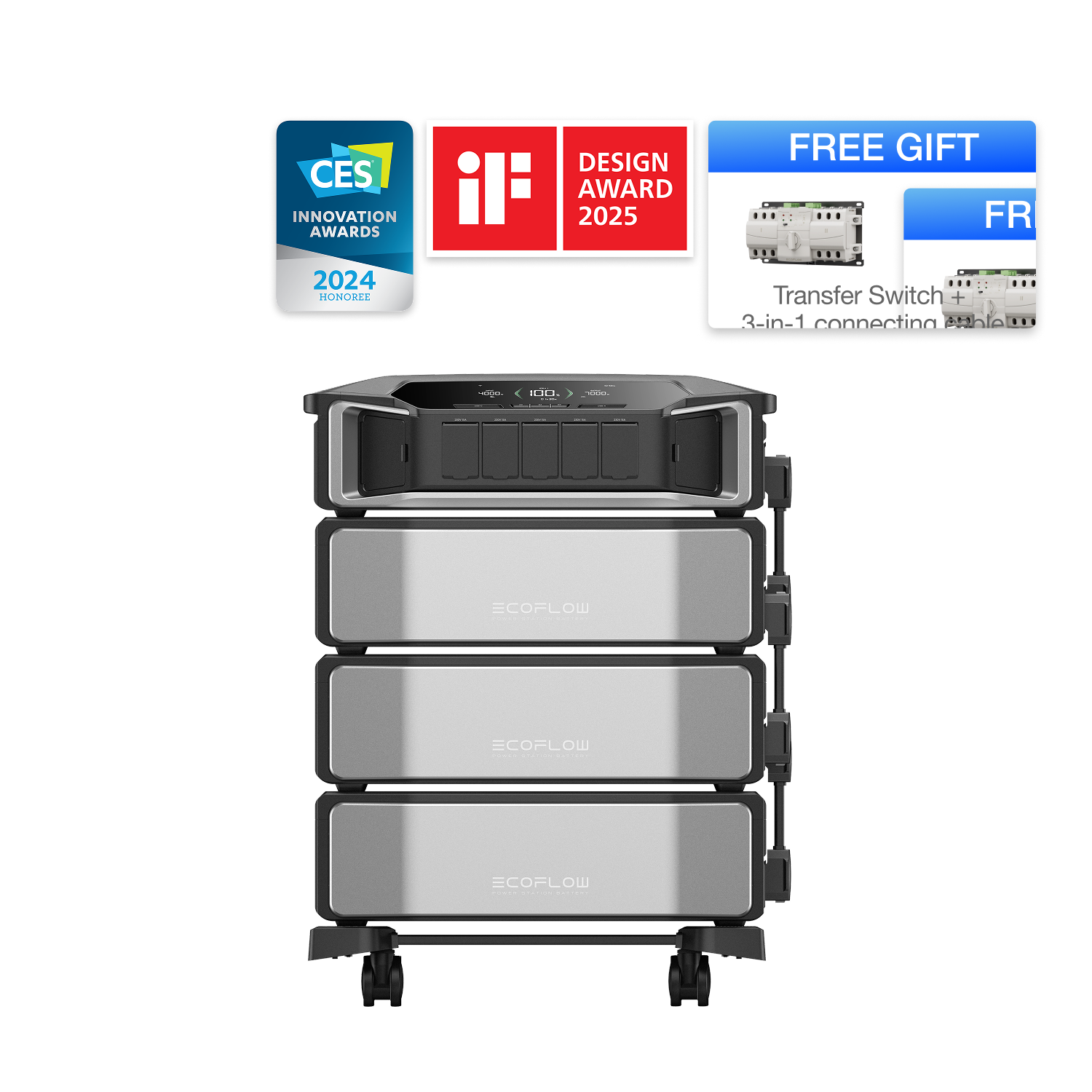 Load image into Gallery viewer, EcoFlow DELTA Pro Ultra Whole-home Backup Battery
