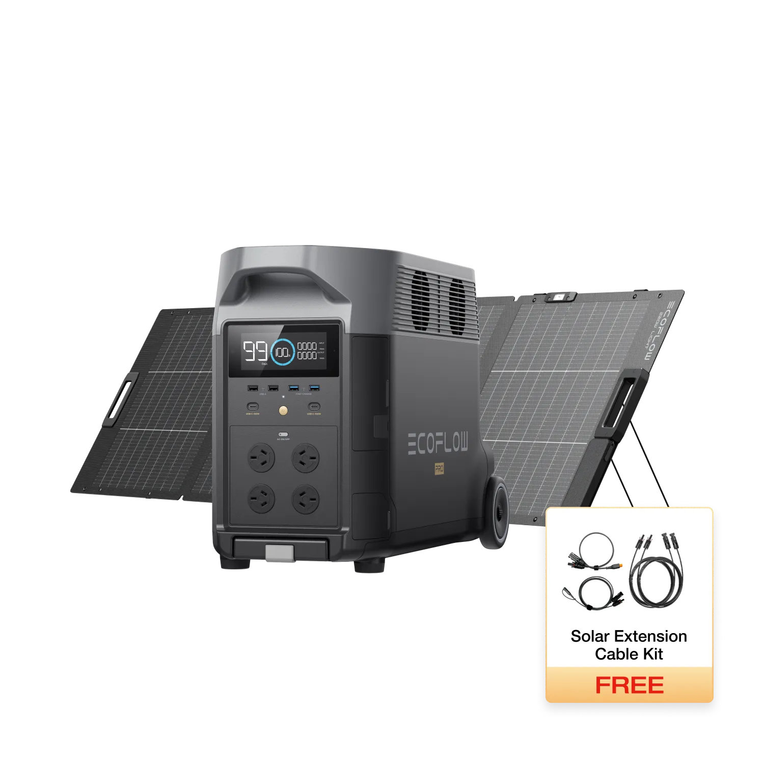 Load image into Gallery viewer, EcoFlow DELTA Pro Portable Power Station
