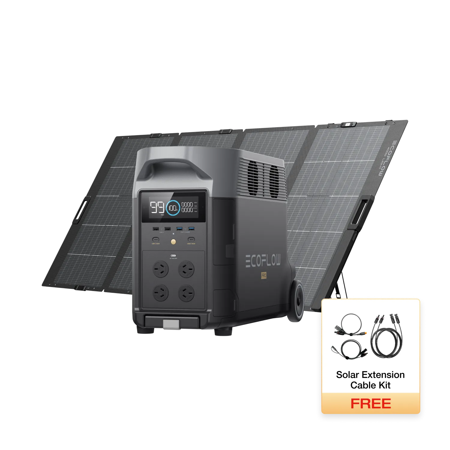 Load image into Gallery viewer, EcoFlow DELTA Pro Portable Power Station
